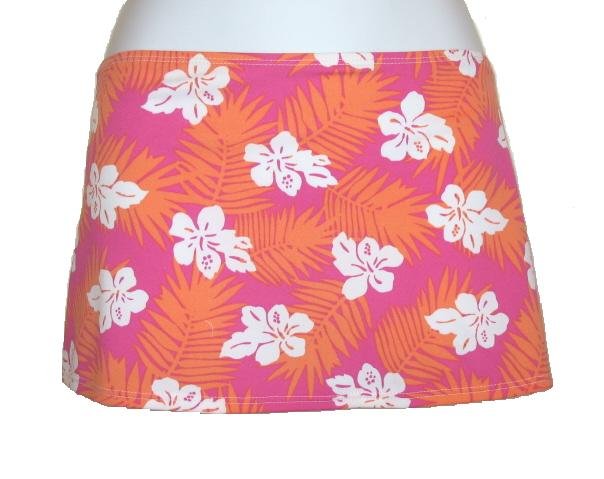 TYR Spa Womens Juniors Floral Swim Cover Skirt S NEW