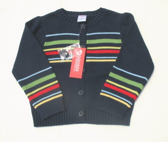 GYMBOREE Wish You Were Here Girls Navy Sweater Cardigan 5 NEW