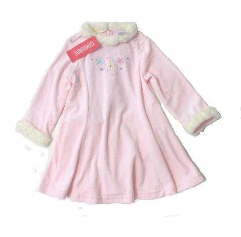 GYMBOREE Princess Snow Drop Girls Pink Velour Skating Dress 2T NWT NEW