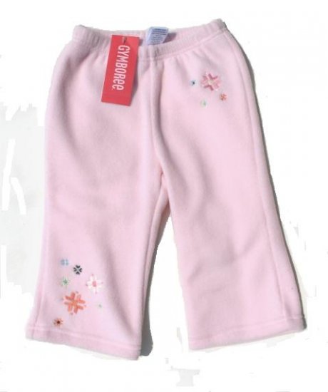 GYMBOREE Park City Luxe Girls Pink Fleece Pants 18 24 Mo NWT NEW
