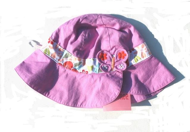 GYMBOREE Tea Garden Girls Reversible Purple Hat 2T 3T 4T 5T NWT NEW