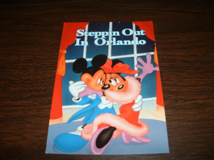 Mickie and Minnie Stepping out in Orlando Postcard