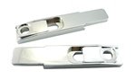 NYCPARTS TRIPLE CHROME CARRIES SUZUKI HAYABUSA (99-07) CHROME ALUMINUM SWINGARM EXTENSION 7"-9"