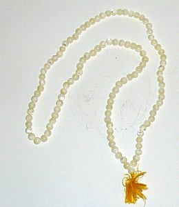 Mother of Pearl Mala 108 Beads