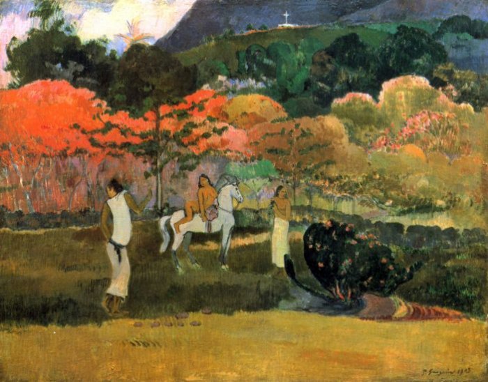 Women and Mold 1903 women canvas art print by Paul Gauguin