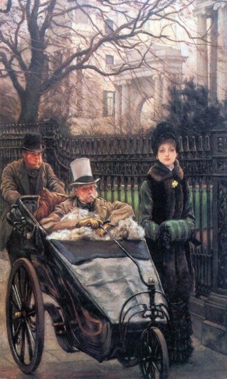 The Daughter of the Warrior woman canvas art print by Tissot
