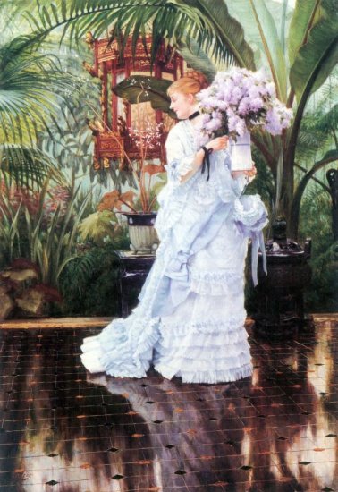 The Elder Strauss woman canvas art print by Tissot
