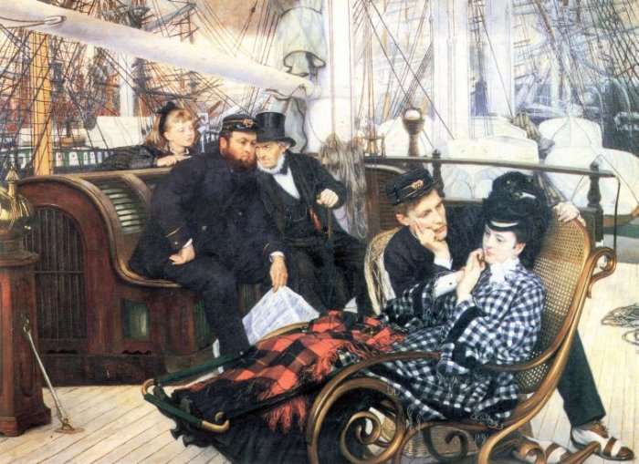 The Last Evening canvas art print by Tissot