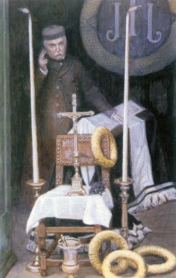 Wall Portrait of a Driver religious canvas art print by Tissot