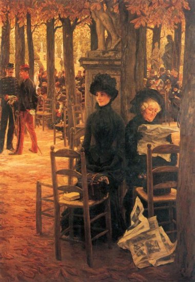 Without Aussteuer women canvas art print by Tissot