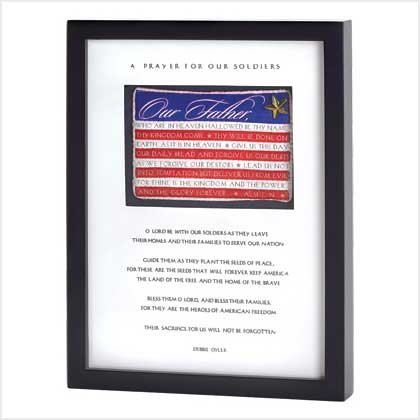 SOLDIER’S PRAYER SHADOWBOX