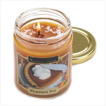 PUMPKIN PIE SCENT CANDLE