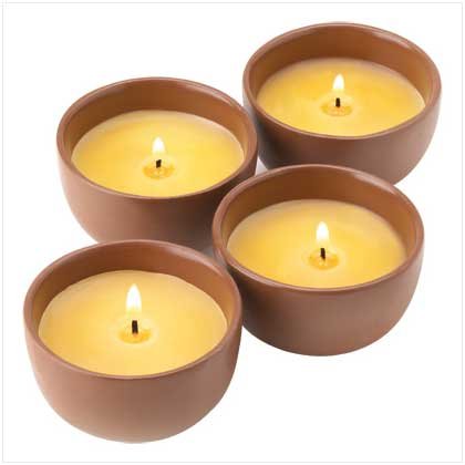 TERRA COTTA CANDLES