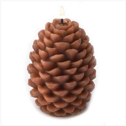 PINE CONE CANDLE