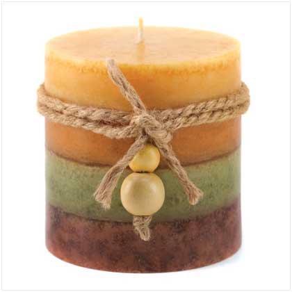 GOLDEN SPICE ROUND PILLAR