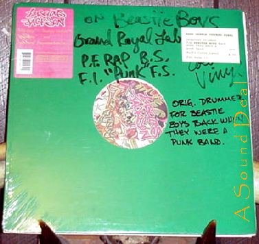 LUSCIOUS JACKSON CITY SONG SEALED '94 ORANGE WAX 12"