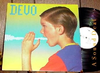 DEVO SHOUT CLEAN ORIGINAL '84 LP WITH INNER SLEEVE