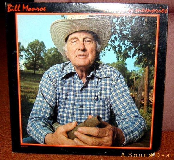 BILL MONROE Bluegrass Memories LP Out of Print Original