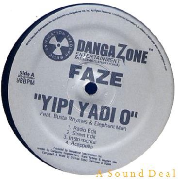FAZE BUSTA RHYMES ELEPHANT MAN YIPI YADA O DANGAZONE 12