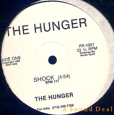 HUNGER RARE PRIVATE '89 SHOCK 12" HOUSTON INDUSTRIAL