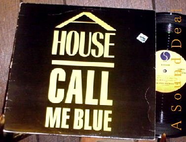 A HOUSE RARE '88 CALL ME BLUE PS 12" IRISH INDIE POP
