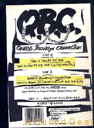 QUEENS BROOKLYN CONNECTION QBC'88 12" Mantronix HIP HOP