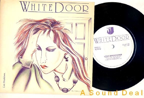 WHITE DOOR ORIG' 83 UK PS 7" LOVE BREAKDOWN NEW WAVE