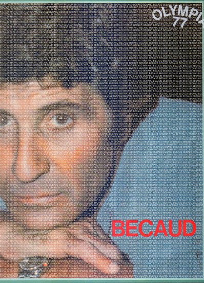 GILBERT BECAUD Rare OLYMPIA '77 LP OOP France PATHE