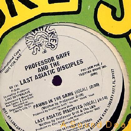 PROFESSOR GRIFF Pawns in the Game '90 DJ 12" ASD
