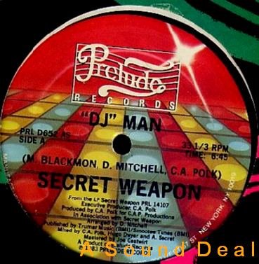 SECRET WEAPON DJ Man boogie OG'83 PRELUDE 12" ASD