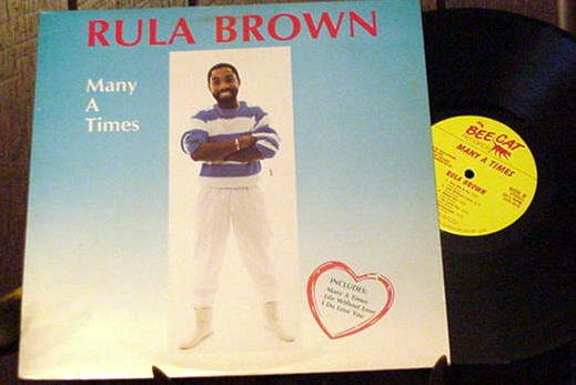 RULA BROWN OOP '86 BEE CAT DANCEHALL LP MANY A TIMES