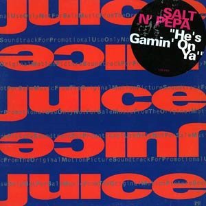 SALT 'N' PEPA HTF '89 DJ JUICE 12" HE'S GAMIN' ON YA