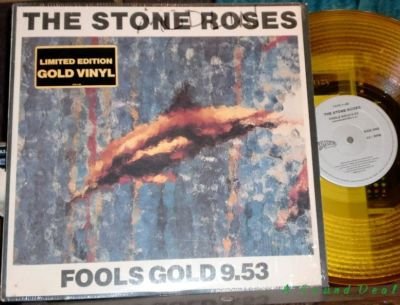 STONE ROSES Fools GOLD WAX 12" rare Shrink + Sticker!!!