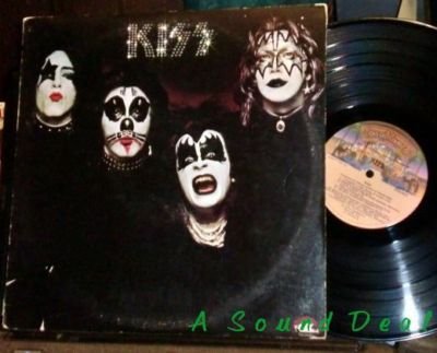 KISS S/T Rare RCA RECORD CLUB Issue! w/ Kissin' Time