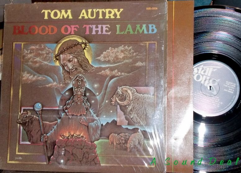 TOM AUTRY Blood of the Lamb LP '78 Xian CCM shrink RARE