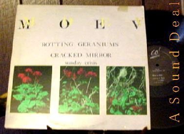MOEV Rotting Geraniums EP Minimal Synth Goth Rare'82 GO