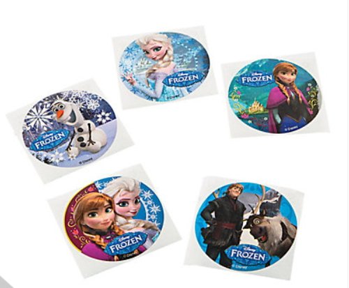30 Frozen Olaf Anna Elsa Disney Movie Stickers Birthday Party Favors Gift