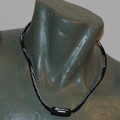 Phiten Titanium X30 Tribal Black/White necklace 18""