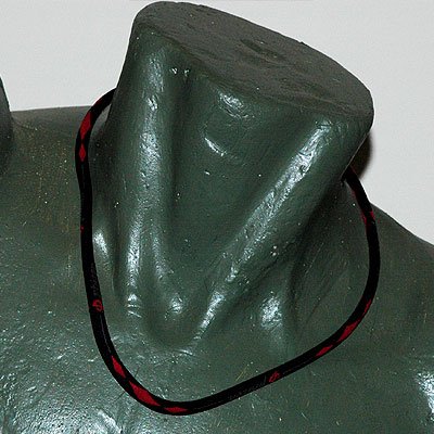 Phiten Titanium X30 Diamond Red necklace 22""