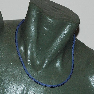Phiten Titanium Necklace Gray/Navy 22"