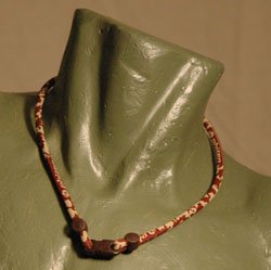 Phiten Titanium Necklace Camo Brown 26"