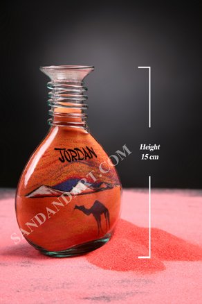 Sand Art Bottles -Small Wide 1