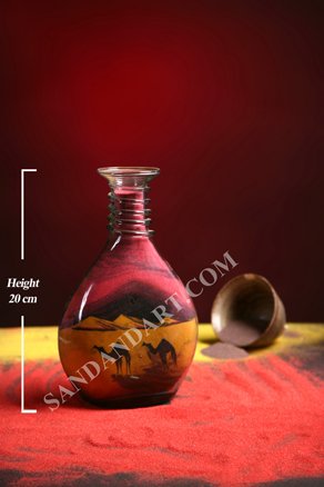 Sand Art Bottles -Medium Wide 1
