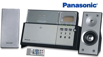 Panasonic Front Loading Cd Player With Am Fm Tuner