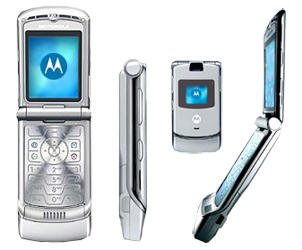 Motorola RAZR V3 Quad-Band Slim Cellular Mobile Phone (Unlocked)