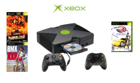 Xbox Value Bundle with 3 Games and 2 Controllers