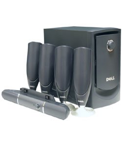 Dell 5650 100 watt 6 Piece 5.1 Speaker Set - NEW