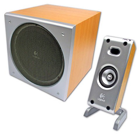 Logitech Z-3 2.1 Speakers System with Remote Control