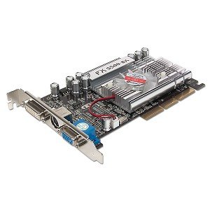 GeForce FX 5500-SX 256 MB DDR AGP Video Card