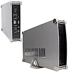 Metal Gear Box 3.5-Inch USB 2.0 FW HDD Case withLED